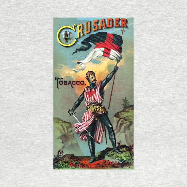 19th C. Crusader Brand Tobacco by historicimage